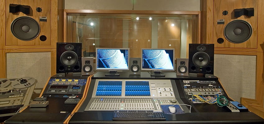 Recording Studio Equipment HD wallpaper