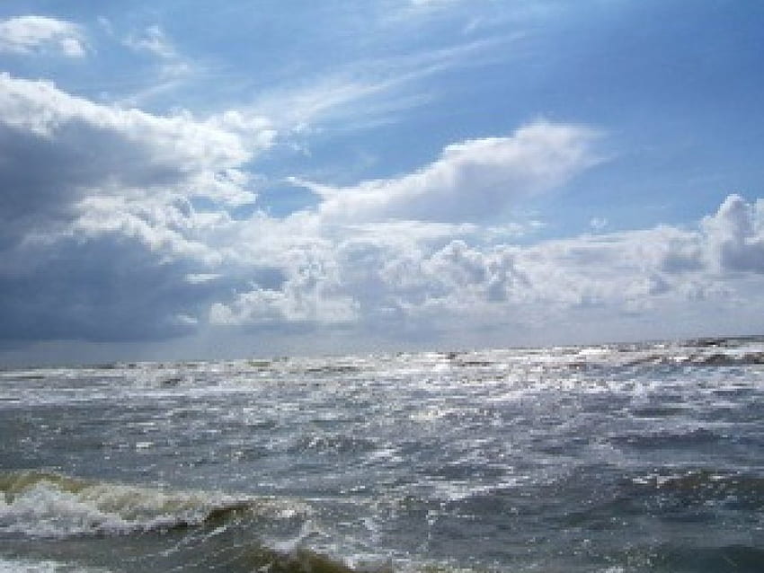 Denmark,western sea, sea, skies, denmark, ocaen HD wallpaper