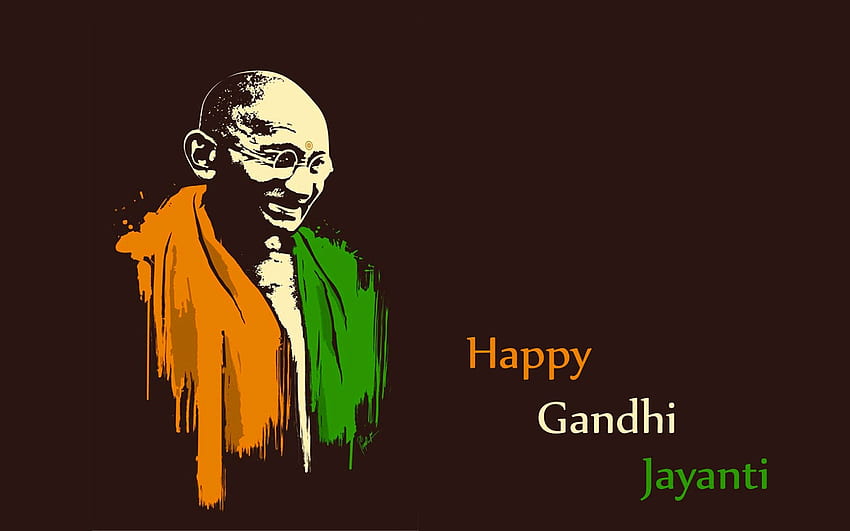 Mahatma Gandhi Jayanti En İyi Dileklerle - Mahatma Gandhi Jayanti Banner - -, Ghandi HD duvar kağıdı