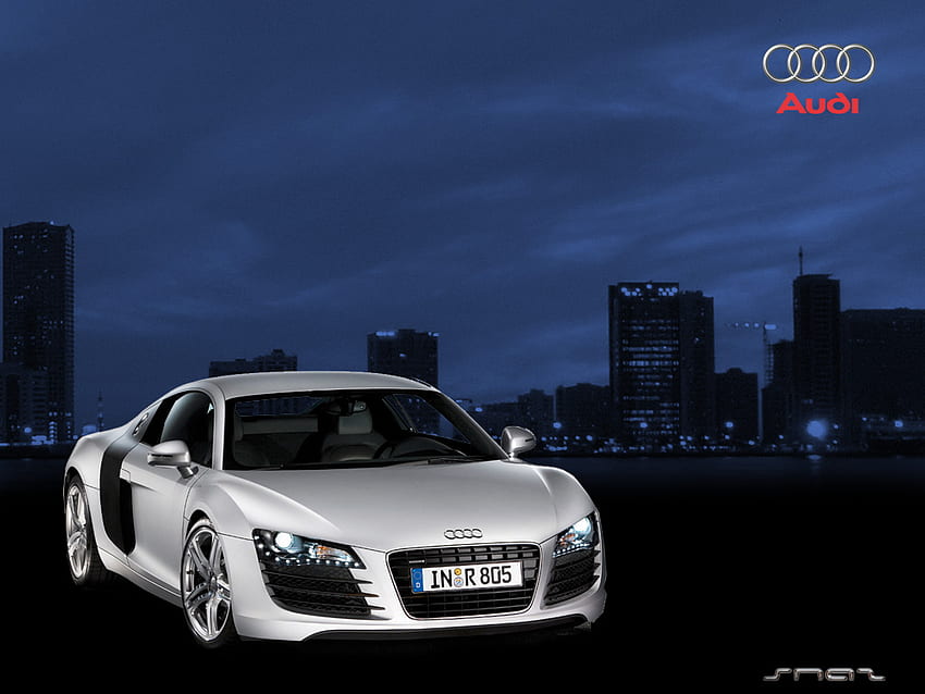 Audi-R8, r8, samochód, snaz, sport, naz, suhail, prędkość, audi Tapeta HD