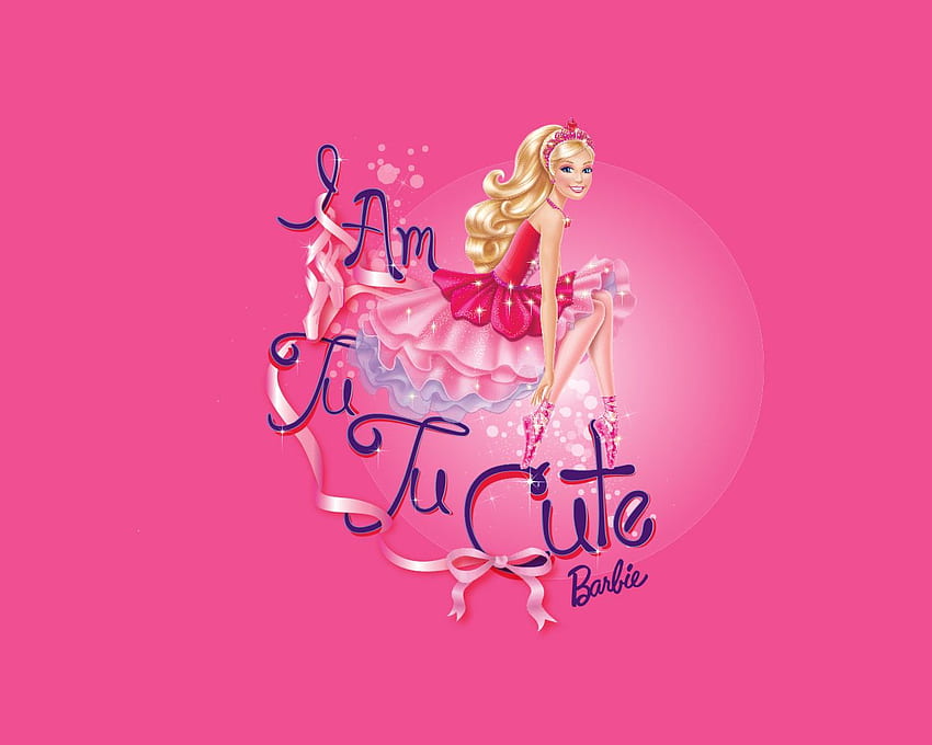 PS - Pembe Ayakkabılı Barbie 33350194, Barbie Logosu HD duvar kağıdı