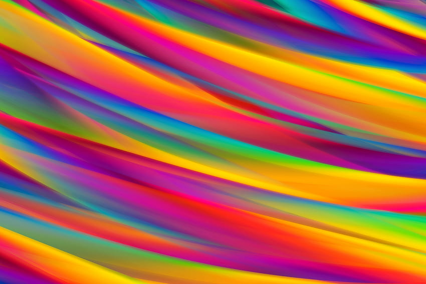 Arc en ciel, Multicolore, Motley, Texture, Lignes, Textures, Stripes, Stries, Irisé Fond d'écran HD