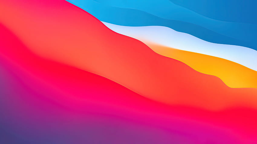 macOS Big Sur , Apple, Layers, Fluidic, Colorful, WWDC, Stock, Gradients, Cool Colorful HD wallpaper