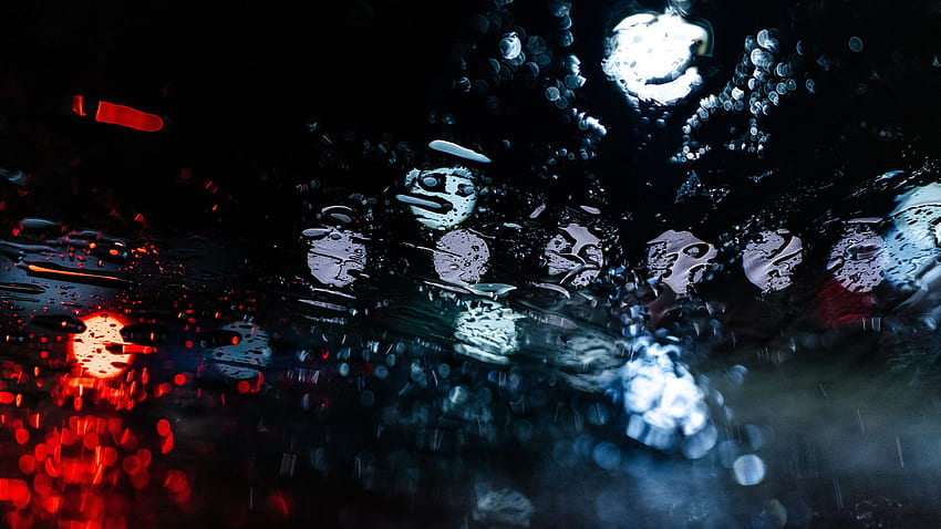 : Rainy nights, Dark Rainy Night HD wallpaper