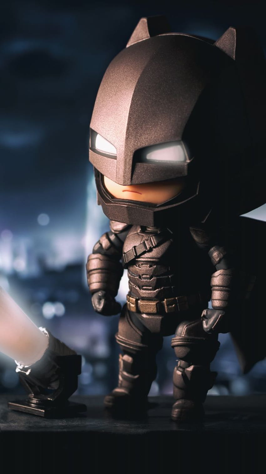Batman, The Bat Signal, LEGO, Figur, Spielzeug, Samsung Galaxy mini S3, S5, Neo, Alpha, Sony Xperia. Batman, Marvel-Superhelden, Superheld, Chibi Batman HD-Handy-Hintergrundbild