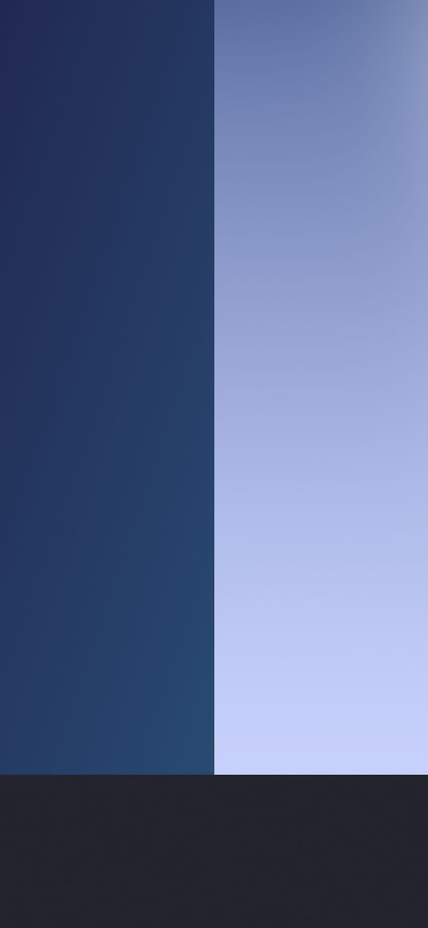 Duo iPhone con división de colores, Couple Half fondo de pantalla del teléfono