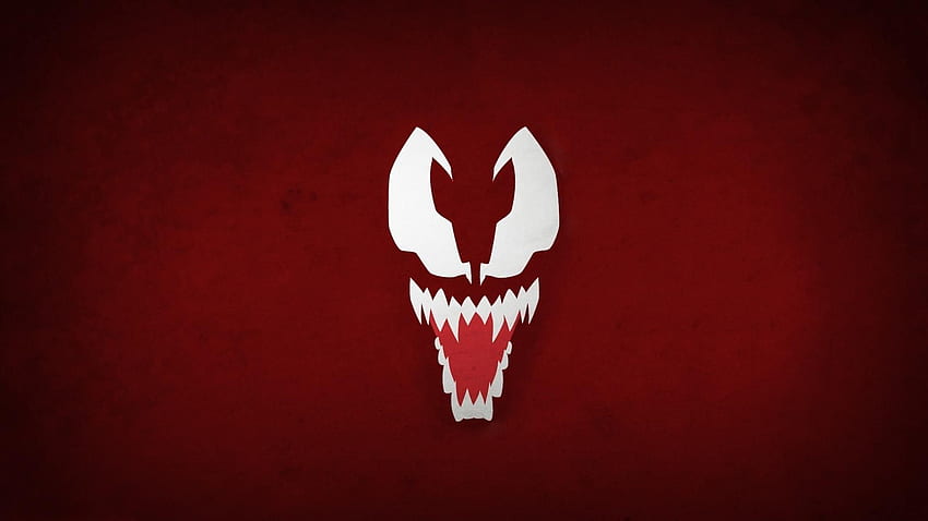 Carnage Logo, Carnage Face HD wallpaper