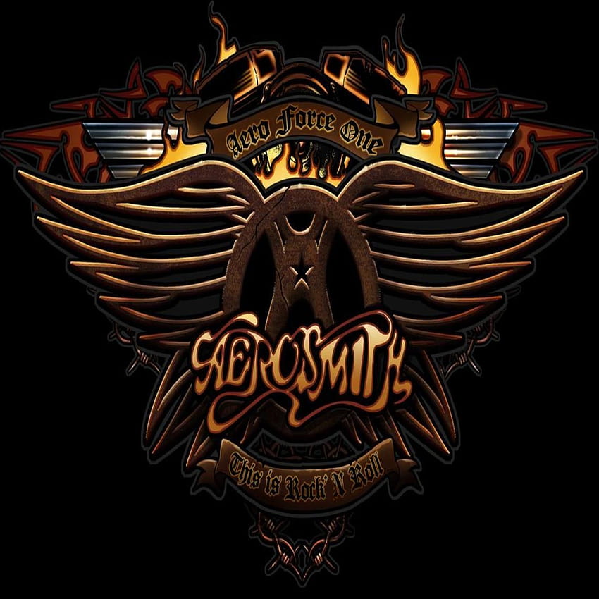 Logo Aerosmith. Aerosmith, Rock n roll, logo Band wallpaper ponsel HD