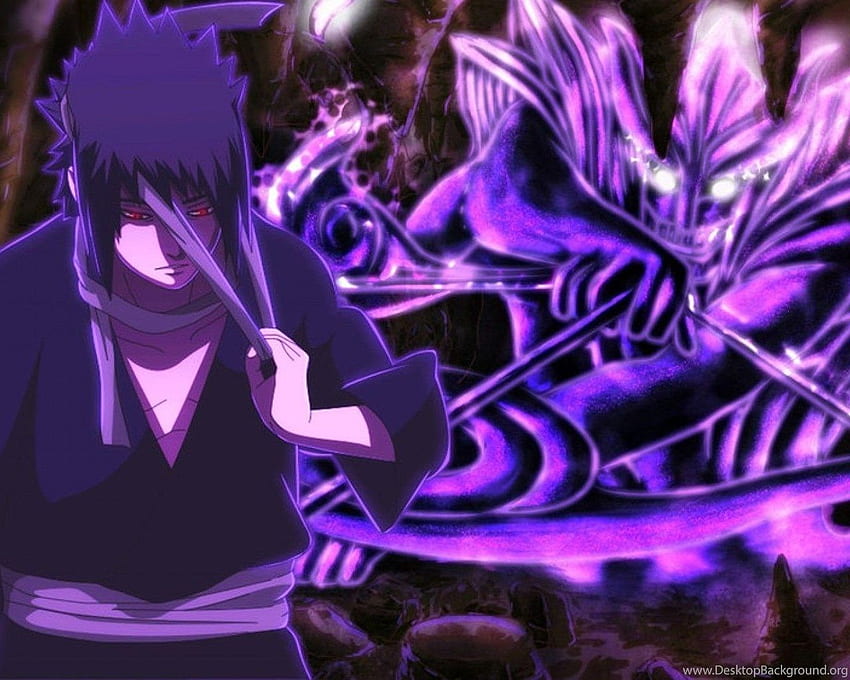 Sasuke Uchiha . Background, Purple Sasuke HD wallpaper | Pxfuel