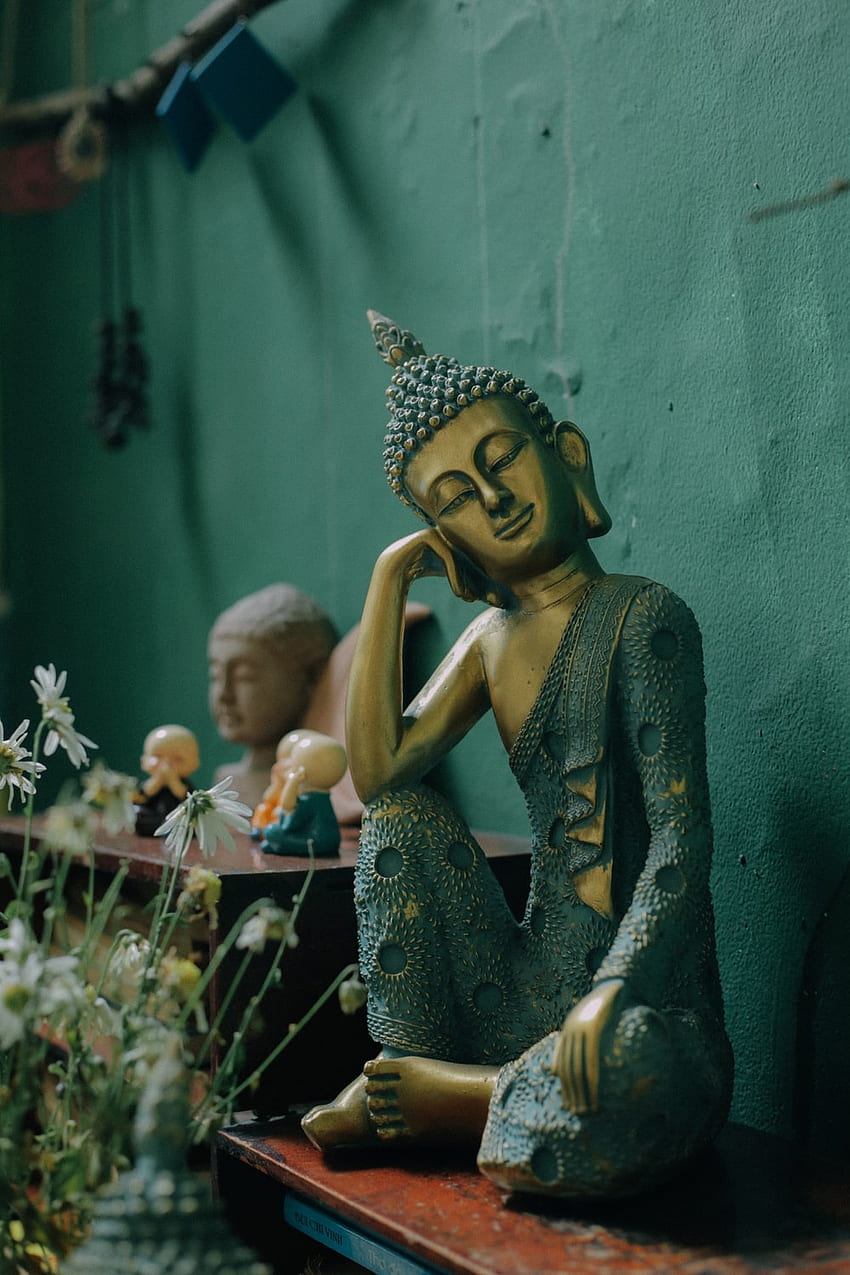 Buddha : [HQ], Green Buddha HD phone wallpaper