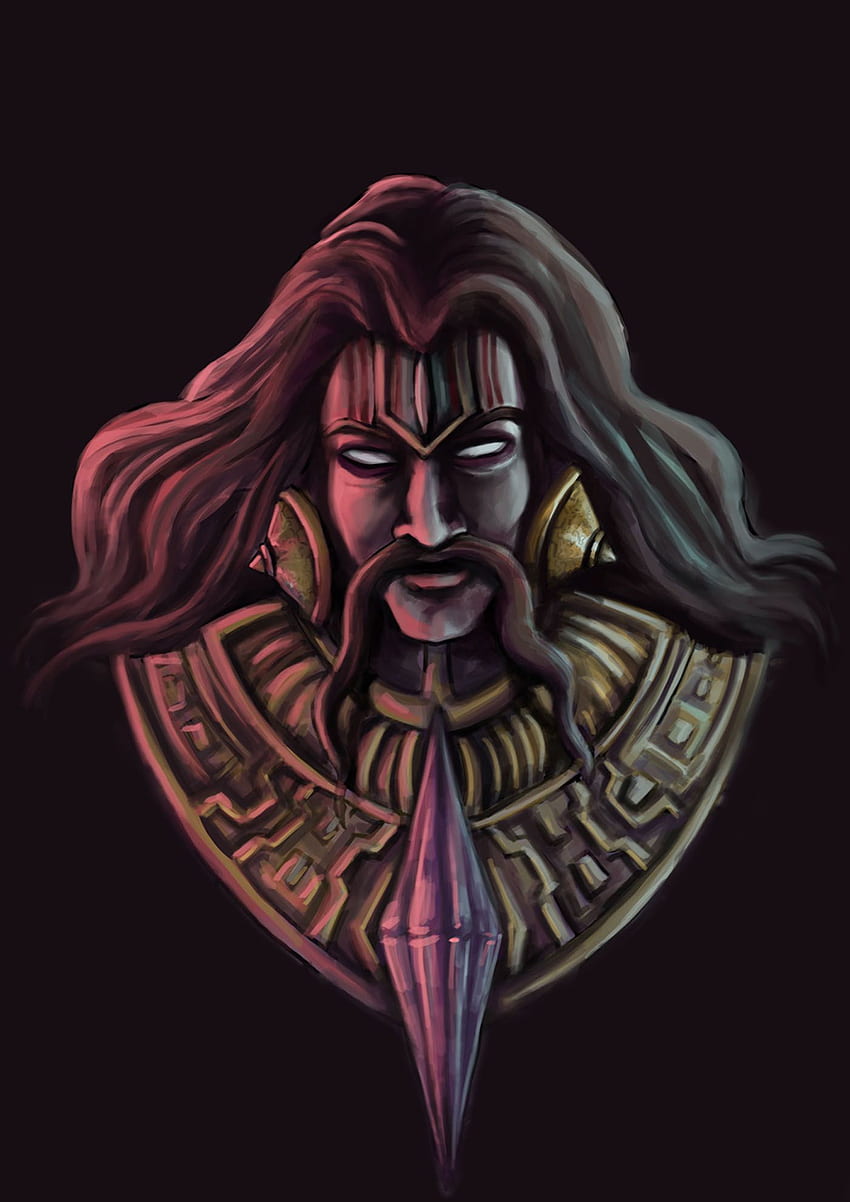 Ravan the Satan god. Shiva lord , God art, Lord shiva painting ...