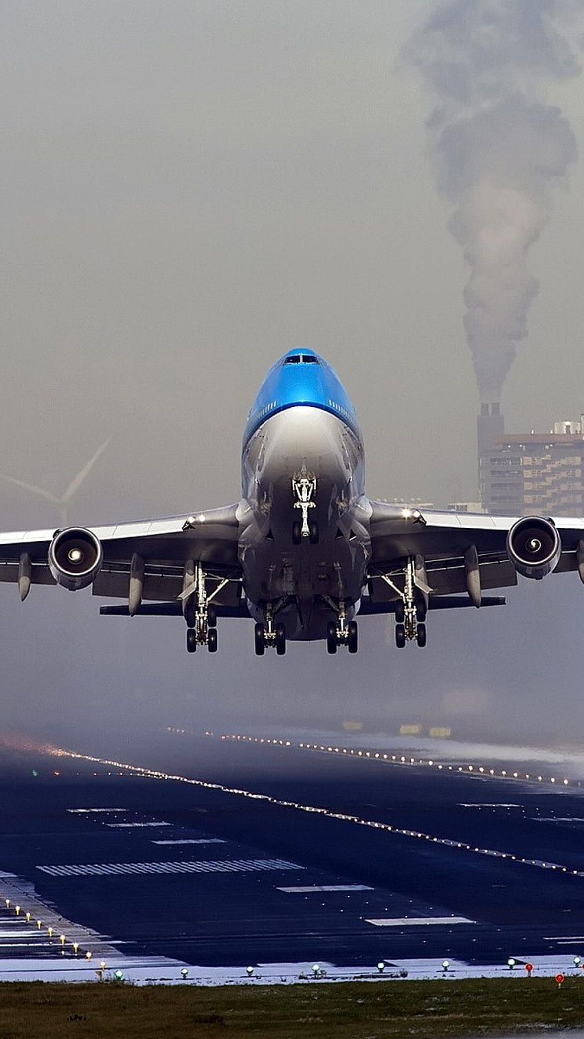 Avión KLM fondo de pantalla del teléfono