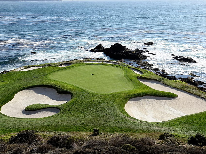 Top Golf Getaways in the US, Pebble Beach Golf HD wallpaper