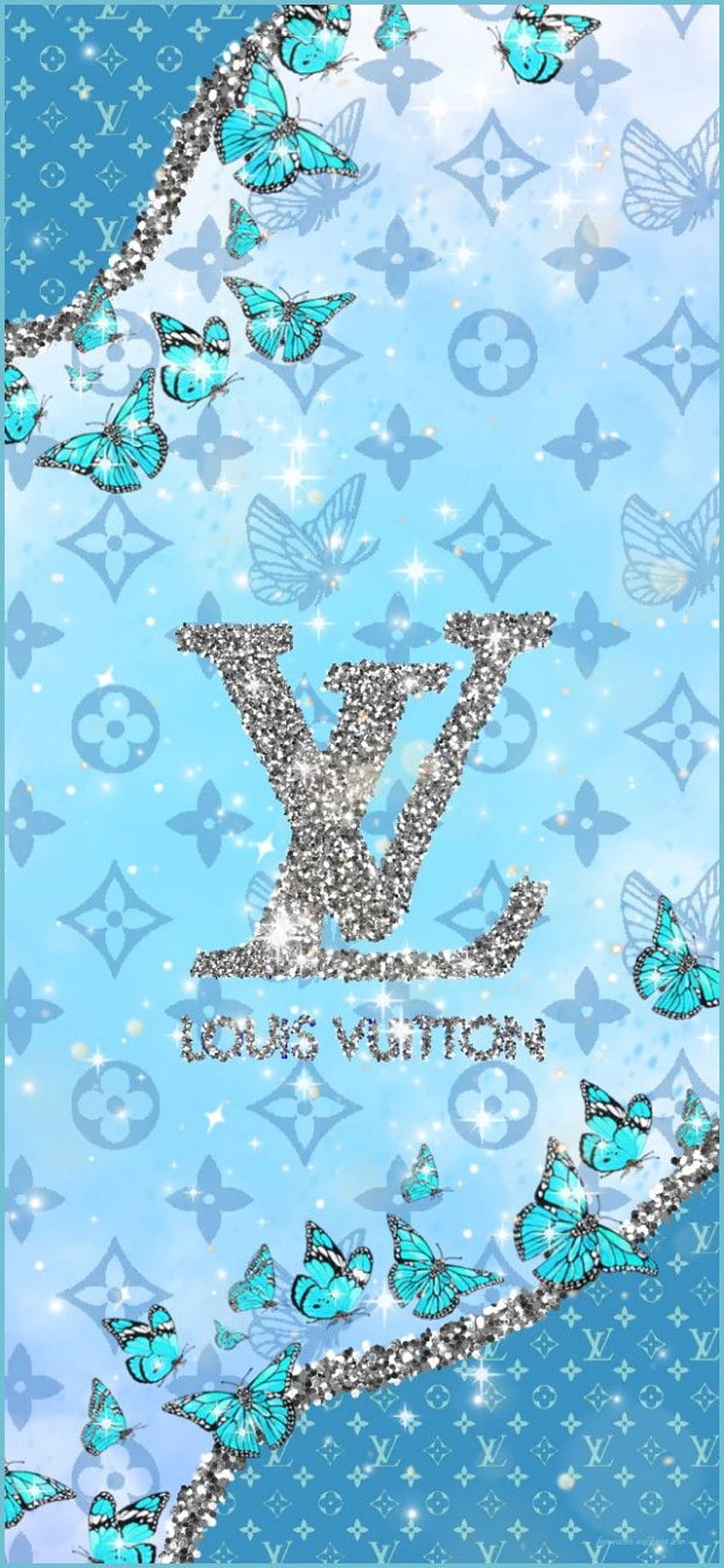 Louis Vuitton Blue HD phone wallpaper