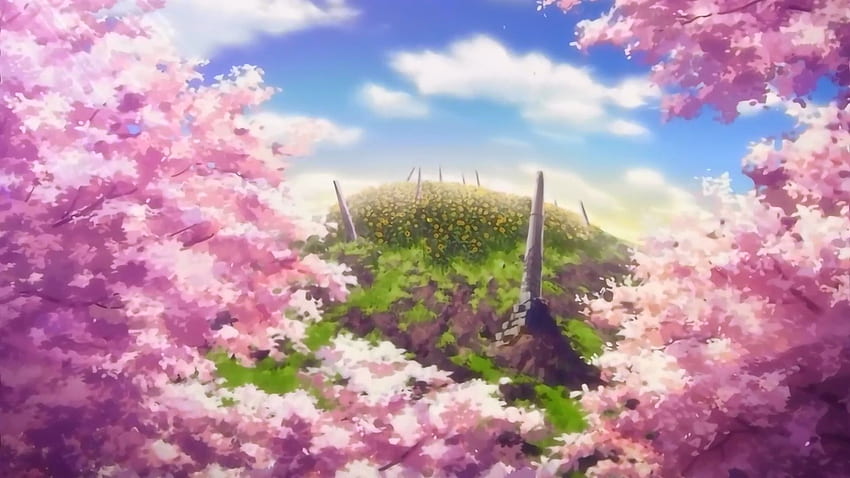 Anime Scenery - & Background, Anime Spring HD wallpaper