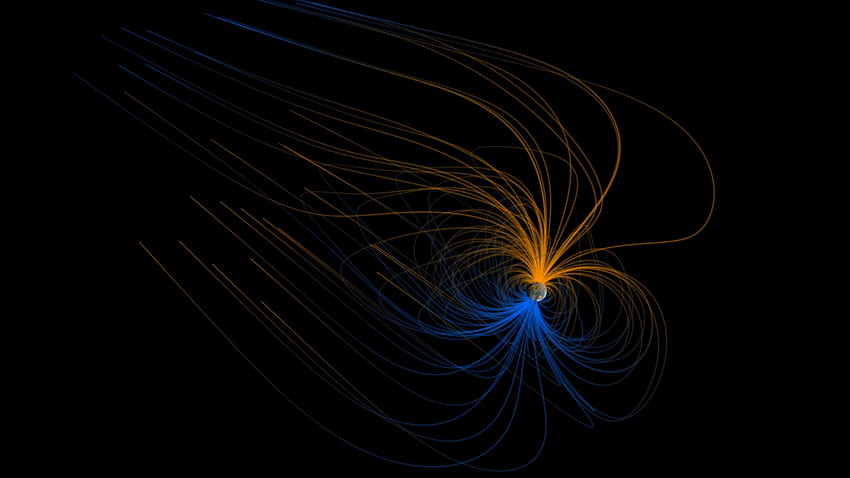 Liczące sobie 4,2 miliarda lat wskazówki dotyczące pochodzenia ziemskiego pola magnetycznego Tapeta HD