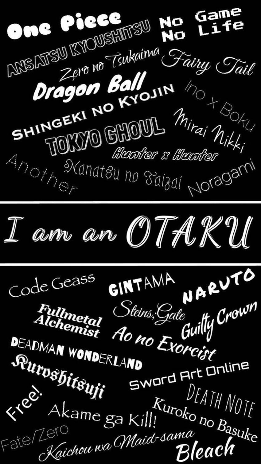 I am an Otaku HD phone wallpaper
