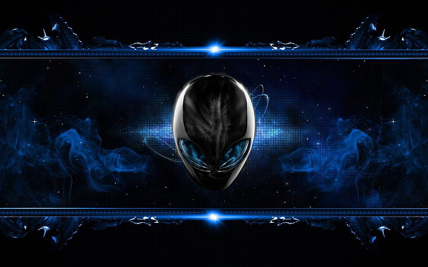 alienígena azul, abstracto alienígena fondo de pantalla