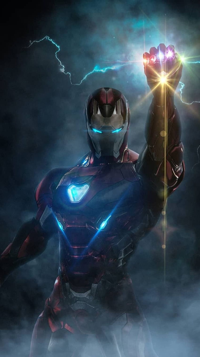 Iron Man Infinity Stones HD phone wallpaper