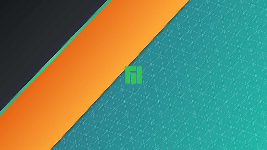 Manjaro KDE with logo, KDE Neon HD wallpaper
