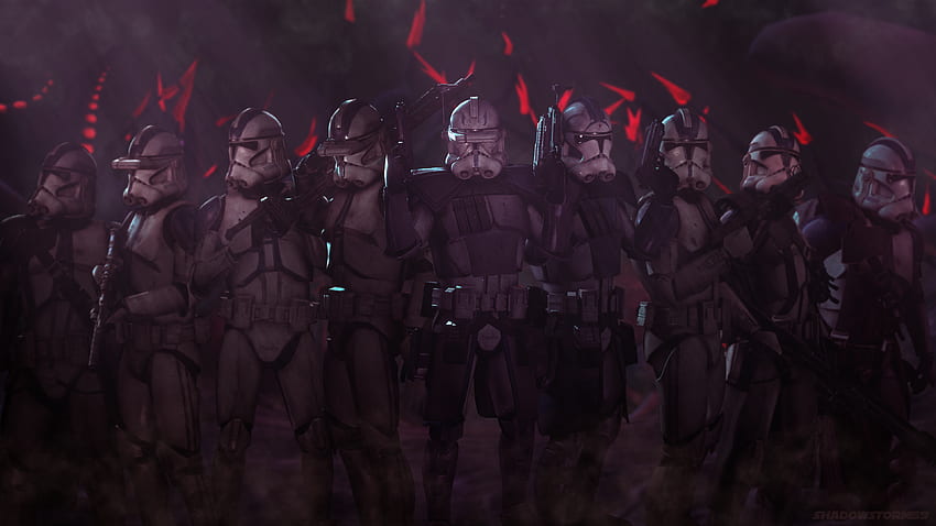 Die 501. Legion In: R StarWarsBattlefront, Clone Trooper Echo HD-Hintergrundbild