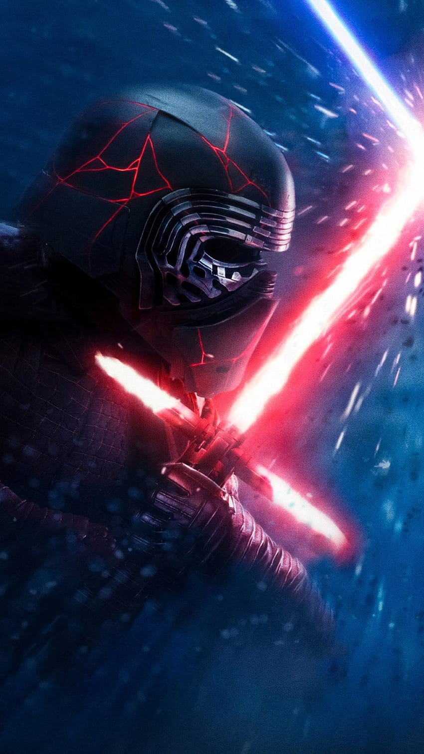 : Нов постер на Star Wars: The Rise of Skywalker HD тапет за телефон