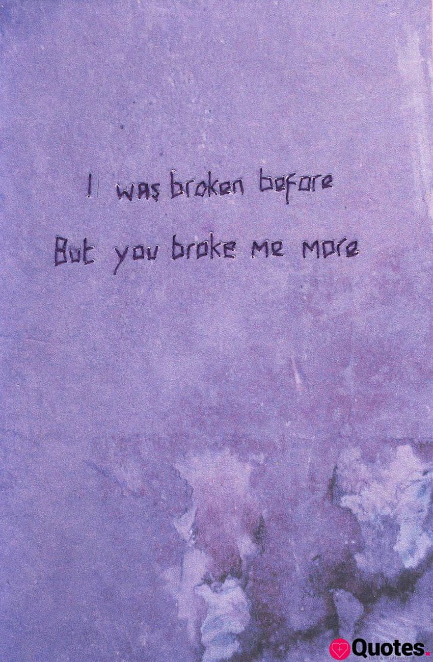 Broken heart sad love quotes HD wallpapers | Pxfuel
