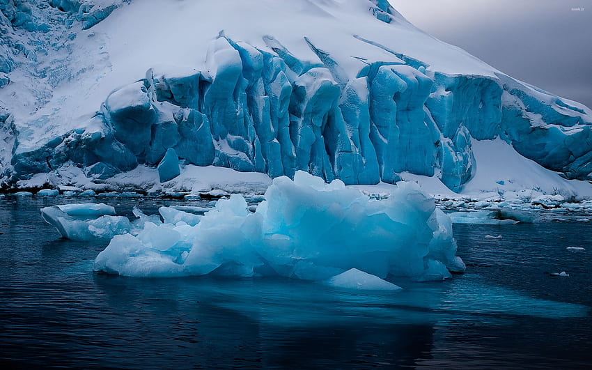 Gletscher - -, Gletscher HD-Hintergrundbild
