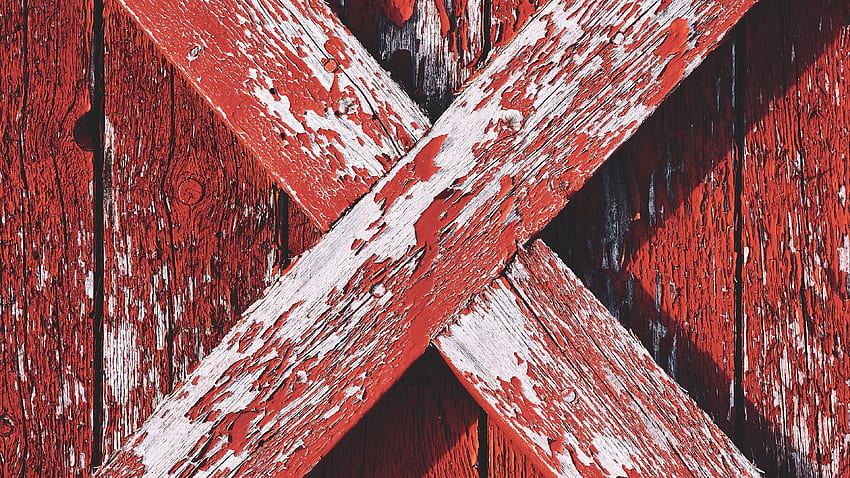 Textura de textura de tableros de pintura de madera blanca roja fondo de pantalla