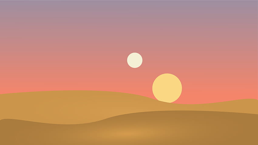ArtStation - Tatooine star wars, uwurkowo HD wallpaper