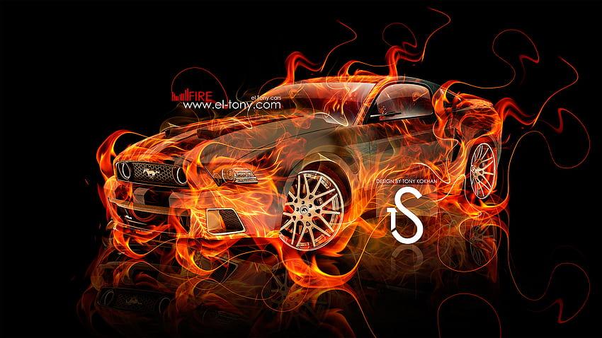 blue fire abstract car 2014 art design Car [] for your , Mobile & Tablet. Araba Sanatını Keşfedin. En İyi Araba, Muscle Car Art Paint HD duvar kağıdı