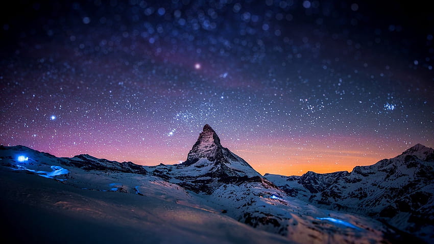 rs.com uploads nature earth-sky-stars-space-mountain-galaxy-snow-artistic-graphy--cool-dark-matterhorn-phenomenal-w-142977772730.jpg ... HD wallpaper