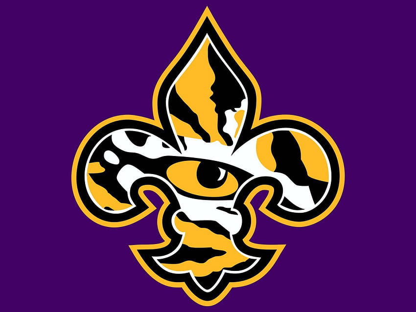 football collégial pour votre téléphone mobile, LSU Tigers Fond d'écran HD