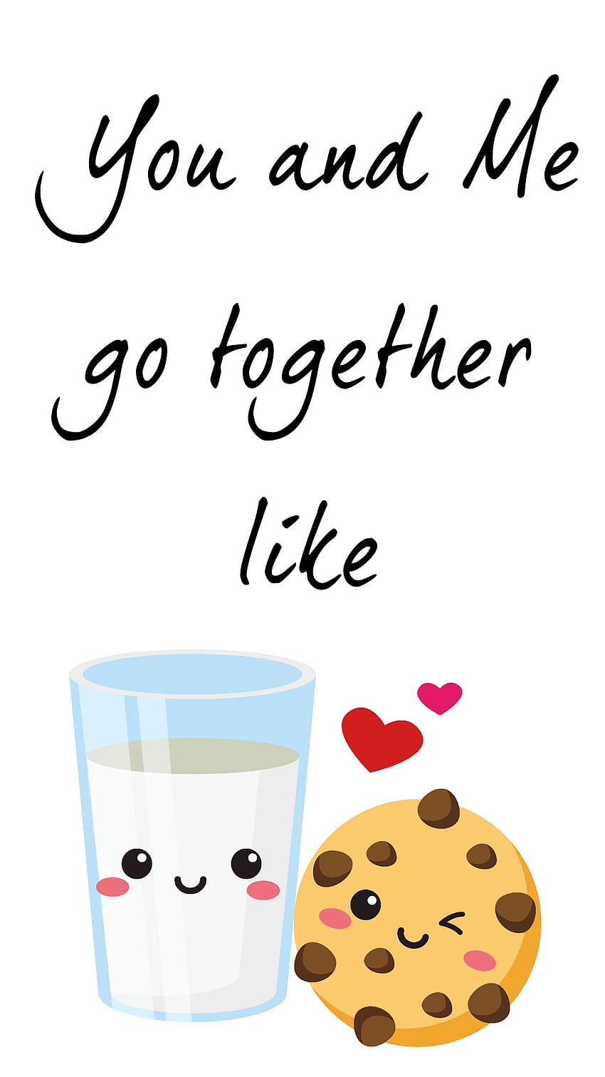 Milk and Cookies, milkandcookies, togetherlike HD phone wallpaper | Pxfuel