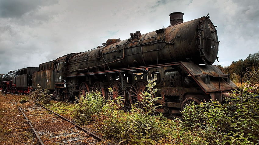 Locomotive Vintage Trains HD wallpaper