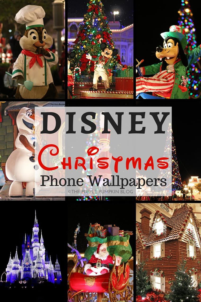 Walt Disney World Christmas (iPhone) HD phone wallpaper