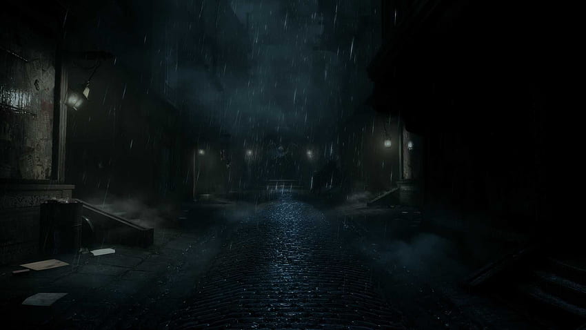Para Bioshock Dark Rain de Vasilios en Rainy Full, Rainy Night fondo de pantalla
