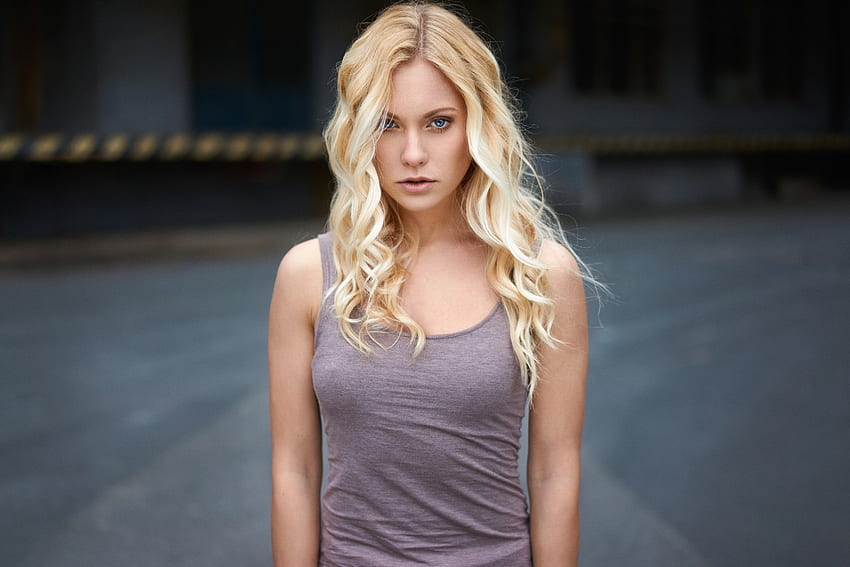 Unknown Model, babe, model, blonde, gorgeous, beautiful, woman HD wallpaper