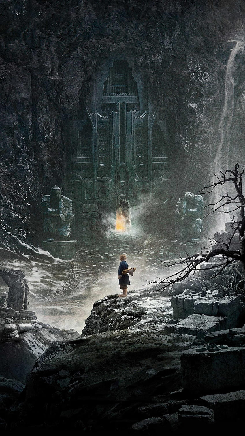 El hobbit: La desolación de Smaug (2022) película fondo de pantalla del teléfono