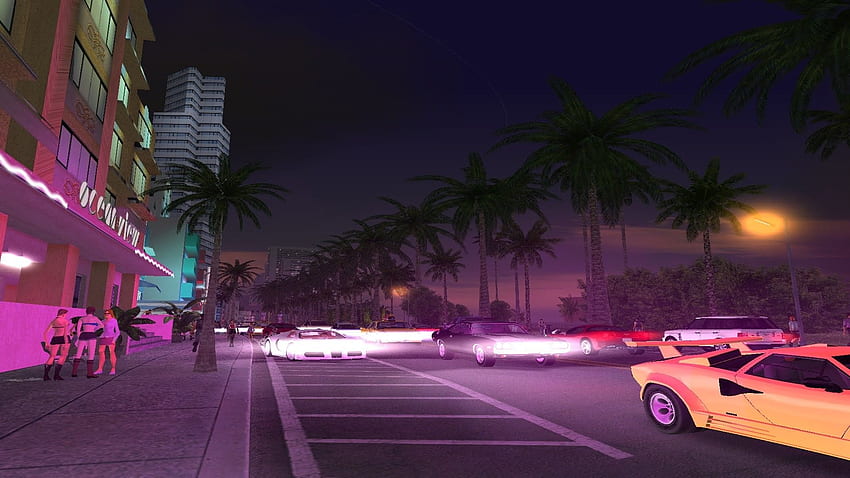 Grand Theft Auto Vice City, Rockstar Games, Playstation, GTA Vice City HD wallpaper