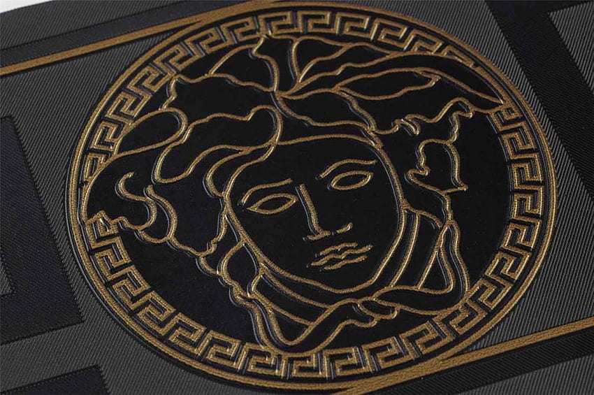 Gold Versace , Versace Medusa HD wallpaper