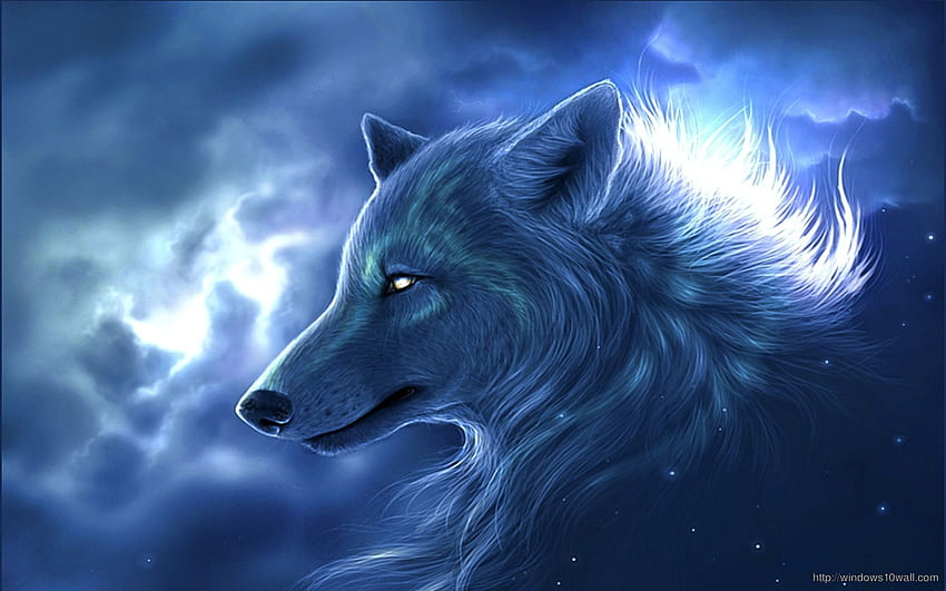 Wolf For Windows, Ice Wolf HD wallpaper