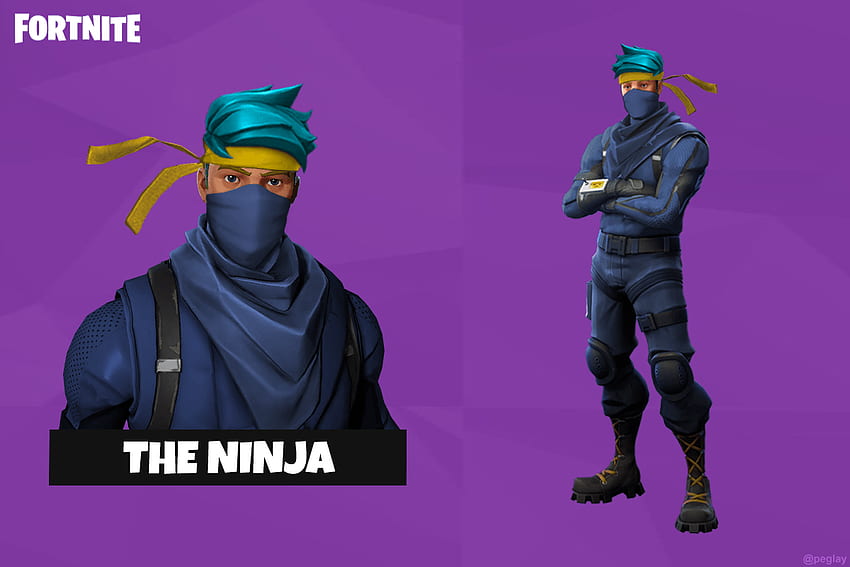 Quick Ninja skin edit : FortNiteBR, Myth and Ninja Hyper HD wallpaper