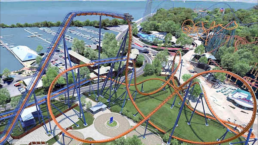 VIRTUAL RIDE: Cedar Point's 2016 roller coaster Valravn to break 10 world records - ABC7 San Francisco HD wallpaper