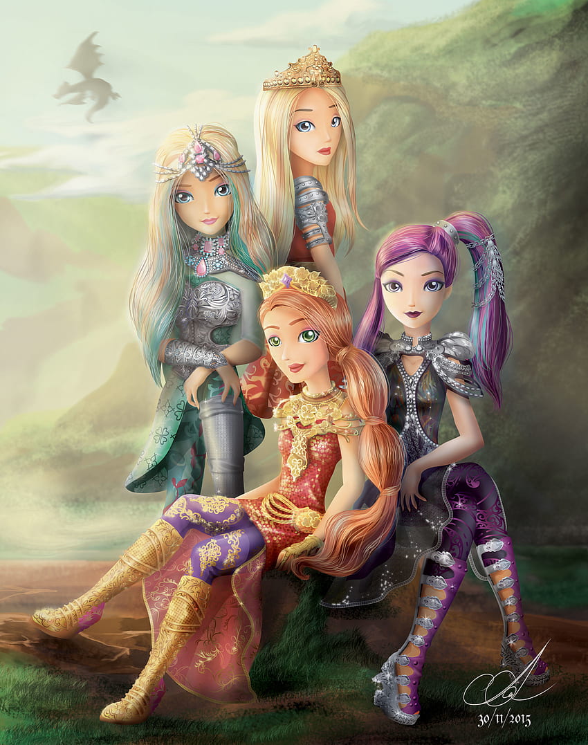 ... Dragon Games - Ever After High by Aayov HD電話の壁紙