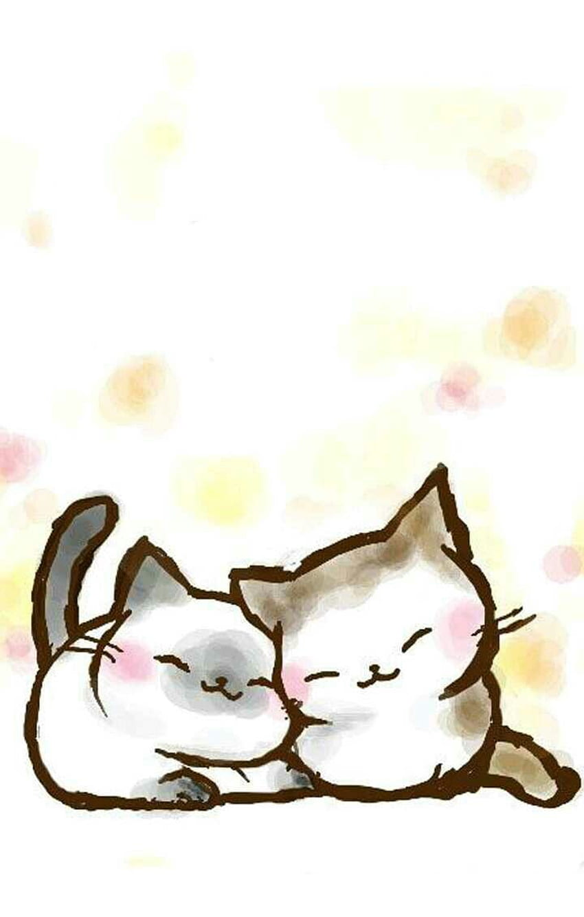 Piggy Joe on Kitty cat. Cats art drawing, Kitten drawing, Cat art, Cute Cat Drawings HD phone wallpaper