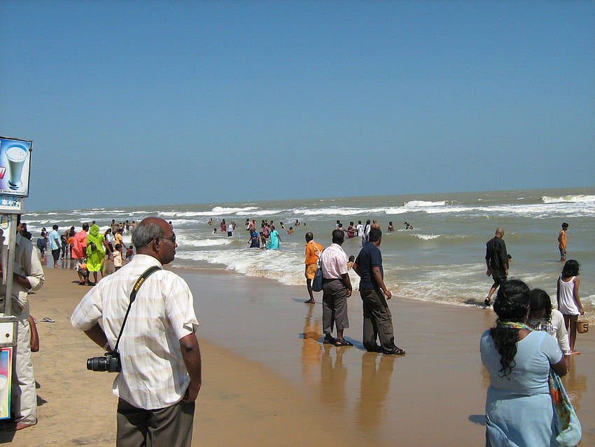 Velankanni Beach Overview - Velankanni Beach Tamil Nadu HD wallpaper