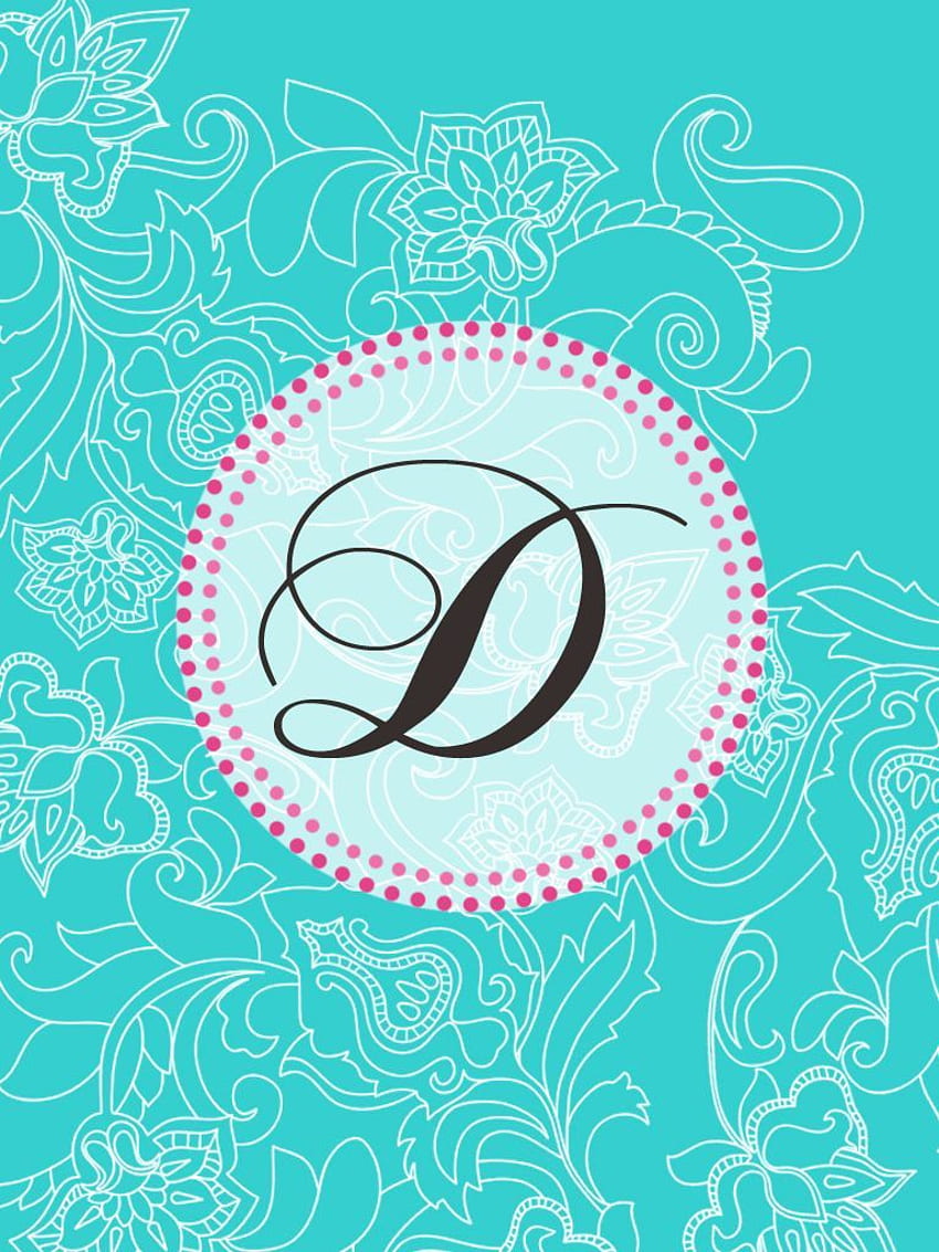 Debra Webb on . Monogram , D, Cute Letter D HD phone wallpaper
