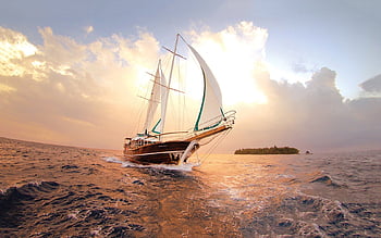 Sailboat: Hãy đắm mình trong vẻ đẹp của những chiếc thuyền buồm nhỏ xinh trên biển. Với ánh nắng chiếu rọi đầy sức sống, hình ảnh của những chiếc thuyền buồm tạo ra một cảnh quan đầy tình yêu và lãng mạn. Hãy thưởng thức những bức ảnh về sailboat để cảm nhận khoảnh khắc đẹp trên biển. 