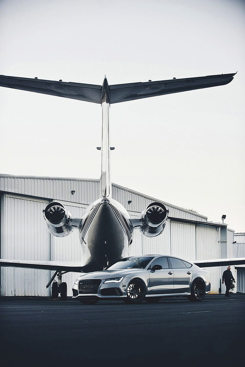 masculinidade: “ RS7 x Private Jet. Fonte. MVMT. Facebook 
